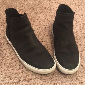 Kenneth Cole Black High Top Sneakers
